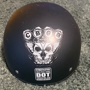 Street & Steel Motorcycle Helmet - Size Large